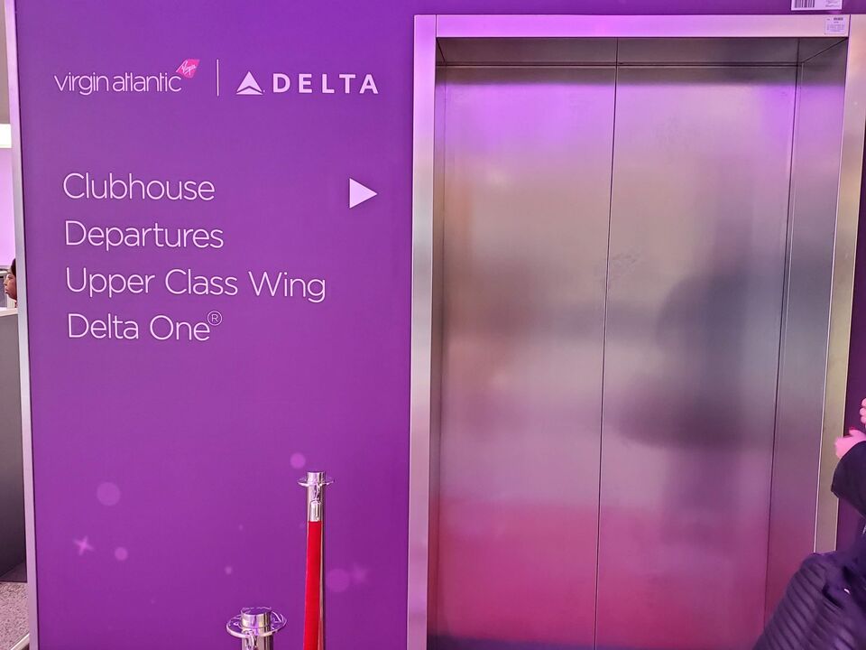 Private security elevator at London Heathrow Airport